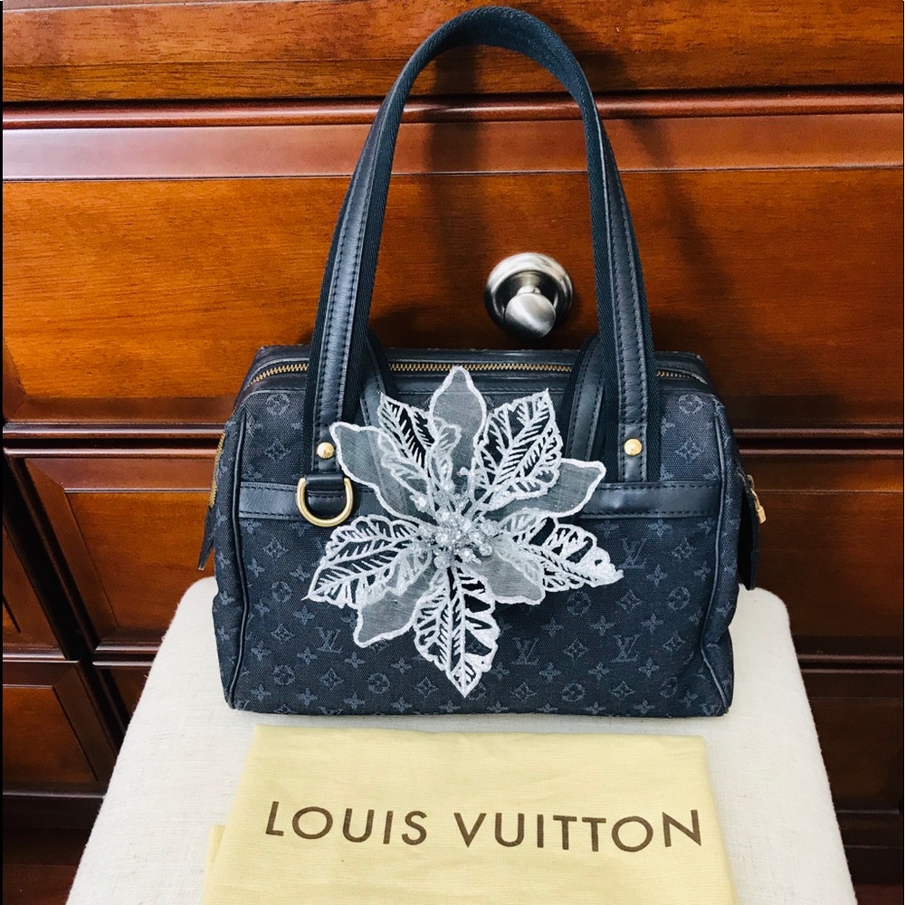 Navy Blue Canvas Louis Vuitton.